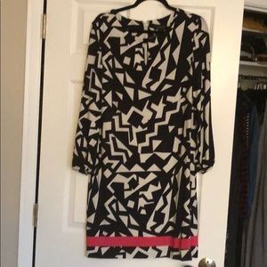 Keyhole neck dress